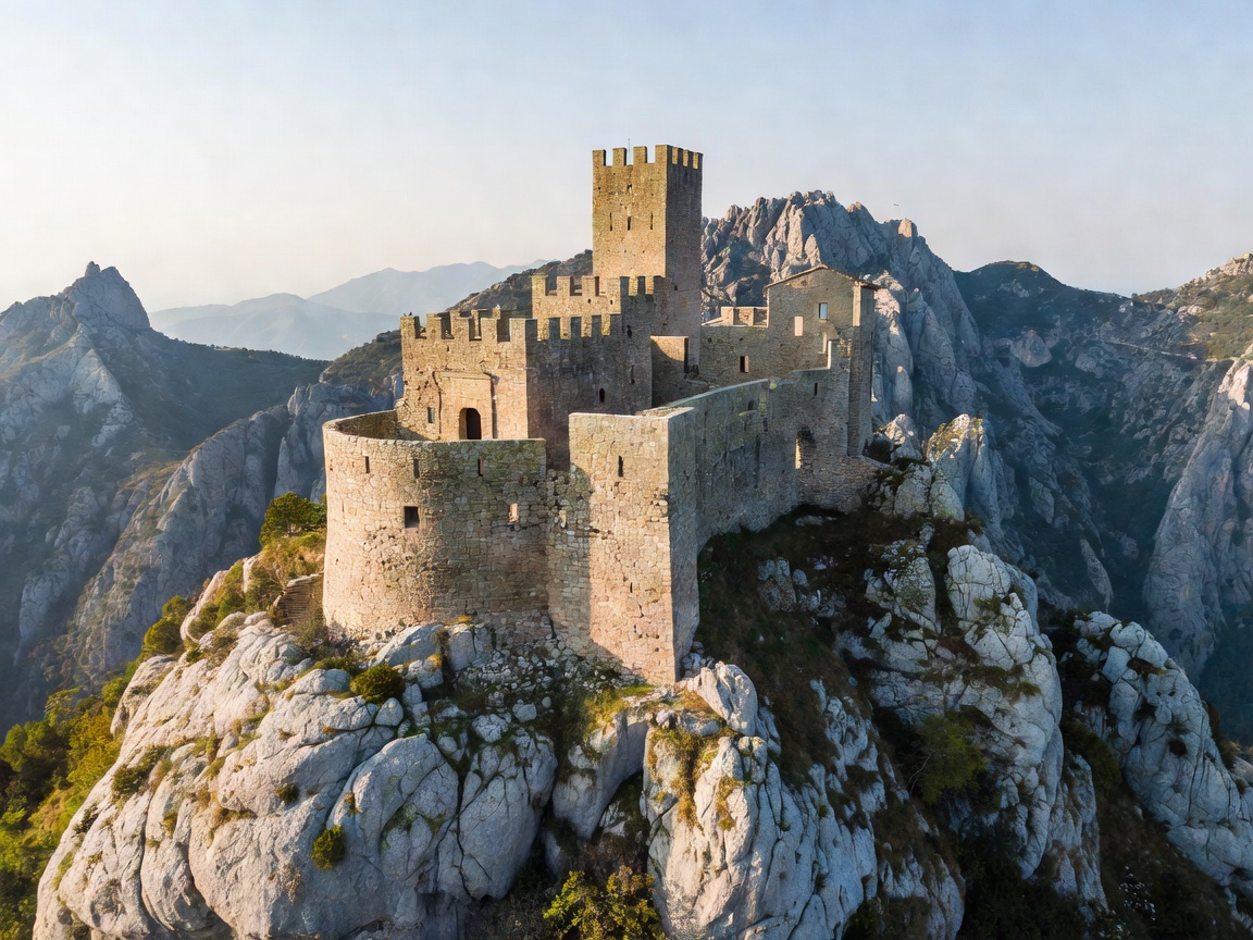 Fortress of Guaita on Mount Titano in San Marino